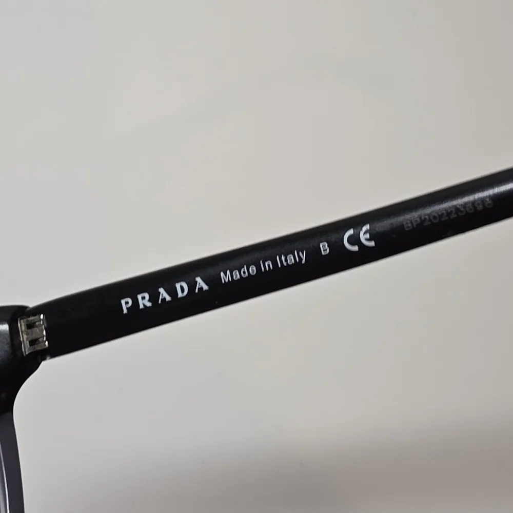 Authentic Prada VPS 05F TWS-101 Black Pink Gradient Eyeglass Frames 55-17-140